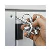 Kapcsolószekrény kulcs multifunkciós 10profil 2keresztkulcs 2bit 92mm univerzális TwinKey KNIPEX - 001101