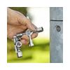 Kapcsolószekrény kulcs multifunkciós 10profil 2keresztkulcs 2bit 92mm univerzális TwinKey KNIPEX - 001101