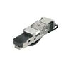 Adatcsatlakozó hibrid PROFINET RJ45 8(8) dugó Cat6A(IEC) árnyékolt IE-PS-RJ45-FH-BK Weidmüller - 1963600000