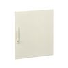 Ajtó teli porszórt acél fehér IP30 550mm-sz 630mm-ma Prisma Pack Schneider - 08083