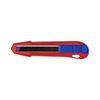 Behúzható pengéjű kés (sniccer) univerzális 165mm-hossz egyenes CutiX KNIPEX - 9010165BK