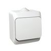 CedarPlus 101 1P kapcsoló betét komplett házban fehér falonkívüli IP44 billentyű/gomb Schneider - WDE000510