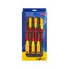 Csavahúzó készlet lapos 2,5-/4-/5,5-/6,5mm PHS1/PHS2/PZS1/PZS2 1000V 6-darabos KNIPEX - 002012V05