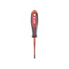 Csavarhúzó keresztfejű 3-oldalú markolattal PZ 1 egyenes 80mm-penge szigetelt Tri-LobePZ Milwaukee - 4932478735