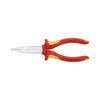 Csőrös fogó 1000V piros-kék 160mm-hossz 16.5mm-sz/fej 2-komponensű 1000V VDE KNIPEX - 3016160
