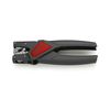 Csupaszító fogó max.12mm- széles szalagkábelhez önbeálló 0.75-2.5mm2 szigetelt KNIPEX - 1264180