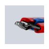 Elektronikai finomvágó fogó max.d0,2/1,6mm  nyitórugós piros-kék normál 150mm x szigetelt Slim Knips KNIPEX - 7861150