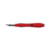 Elektronikai finomvágó fogó max.d0,2/1,6mm  nyitórugós piros-kék normál 150mm x szigetelt Slim Knips KNIPEX - 7861150