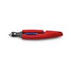 Elektronikai finomvágó fogó max.d0,2/1,6mm  nyitórugós piros-kék normál 150mm x szigetelt Slim Knips KNIPEX - 7861150