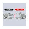 Elektronikai oldalcsípő fogó 56HRC max.d1,3mm nyitórugós piros-kék normál 150mm Slim Knips KNIPEX - 7803150