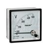 Feszültségmérő analóg táblaműszer IP52 lágyvasas 0-600V AC 1.5-osztály 72mm x 72mm x TRACON - ACVM72-600