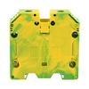 Földelő sorkapocs TS35 1-szintes 10-50mm2 zöld-sárga csavaros csavaros SSL 50/2A GNYE CONTA-CLIP - 17158.2