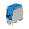Fővezetéki leágazókapocs 130/100A Cu/Al csavaros kék 2x25+2x25mm2 1P 25mm2 HLAK 25-1/2/25 M2 Pollmann - 2080189