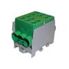 Fővezetéki leágazókapocs 150/125A Cu/Al csavaros zöld/sárga 2x35+4x25mm2  HLAK 35-1/4 M2 Pollmann - 2080180
