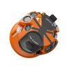 Gipszkarton szerelvénydoboz 1-es kerek 65mm-átmérő műanyag narancs csavarral O-range ECON KAISER - 9263-22