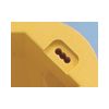 Gipszkarton kötődoboz 1-es téglalap 234mm 176mm x műanyag sárga csavarral 77mm-b.mély KT KOPOS - KT 250/L_NB