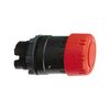 Gomba nyomófej d22 vészleállító 30mm piros reteszelt fordító nyugtázás Harmony XB5 Schneider - ZB5AS834