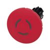 Vészgomba nyomófej műanyag d22 60mm-fej piros reteszelt világító SIRIUS ACT SIEMENS - 3SU1001-1JB20-0AA0