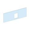 Homloklap vízszintes 3/4P NS250-hez 4M 600mm-sz 200mm-ma acél Prisma G/P Schneider - 03232