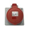 Ipari dugalj beépíthető 16A 5P 400V(50+60Hz) piros egyenes P17 Tempra PRO Dafbe-164k06 LEGRAND - 555189