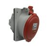 Ipari dugalj beépíthető 32A 5P 400V(50+60Hz) piros egyenes P17 Tempra PRO Dafbe-324k06 m LEGRAND - 555289