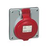 Ipari dugalj beépíthető 3P+N+E 32A 400V(50+60Hz) piros IP44 P17 Tempra PRO Dafbe-324k06 m LEGRAND - 555289