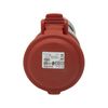 Ipari dugalj lengő 3P+N+E 16A 5P 380-415V(50+60Hz) piros egyenes IP44 műanyag P17 Tempra LEGRAND - 555109
