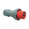 Ipari dugvilla lengő 3P+N+E 125A 5P 400V(50+60Hz) piros IP67 műanyag csavaros Power Twist PCE - 045-6