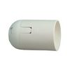 Izzólámpa foglalat pattintós lengő E27 csavaros műanyag fehér Kopp - 210501009