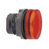 Jelzőlámpa fej d22 LED-hez kerek piros magas 1-lámpa fekete IP66 Harmony XB5 Schneider - ZB5AV043
