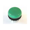 Jelzőlámpa fej kerek zöld lapos 1-lámpa króm műanyag-előlapgyűrű 22mm-átmérő IP67 M22-L-G EATON - 216773
