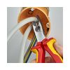 Kábelköpeny eltávolító fogó 61HRC vágás 2,2/3,2mm csupaszolás 0.75-2.5mm körvágó KNIPEX - 1346165