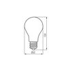 LED lámpa A60 3DIM(7-50-100%) körte A filament 7W- 60W E27 57-810lm XLED A60 7W-WW-STEPDIM KANLUX - 29634