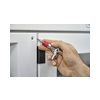 Kapcsolószekrény kulcs multifunkciós 7profil keresztkulcs 2bit 76mm univerzális KNIPEX - 001103