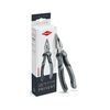 Kombinált fogó hegyes 61HRC max.8/3/2mm-vágás Limitált Ünnepi Kiadás fekete-szürke 185mm KNIPEX - 0822185S01