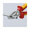 Kombinált fogó 60HRC max.d12/3,4/2,2mm-vágás króm piros-sárga 180mm 1000V szigetelt VDE KNIPEX - 0306180