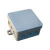 Kötődoboz falonkívüli 75mm x 75mm x 40mm szürke műanyag IP54 12 kábel/cső Budvill TRACON - PD75X75