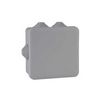 Kötődoboz műanyag 130mm x 130mm 58mm 20mm-átmérő szürke teli fedél-fedél BIP Mureva Schneider - IMT35091