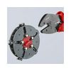 Krimp fogó saruhoz/érvéghüvelyhez 0.5-6mm2 ovális-présforma mechanikus MultiCrimp KNIPEX - 973302