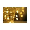 LED karácsonyi füzér 100LED/10m műanyag tápegység-dugóval 8mód kültéri 10db/m AC Berry Modee - ML-C2009