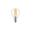 LED lámpa P45 kisgömb filament 6,5W- 60W E14 806lm 827 220-240V AC CorePro LEDLuster Philips - 929002028592