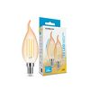 LED lámpa B35 DIM gyertya filament 4W- 28W E14 300lm 818 DIM 220-240V AC 15000h 320° 1800K Modee 2db/csomag NEM BONTHATÓ ! - ML-CFAFL1800K4WE14DB2