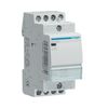Installációs kontaktor sorolható 25A 400V AC 4-z 230V AC-műk 2mod Hager - ESC425