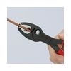 Markolófogó d4..22mm  csőhöz/kulcsnyíláshoz piros 22mm-max. átfogás 5-poz. 200mm TwinGrip KNIPEX - 8201200