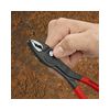 Markolófogó d4..22mm  csőhöz/kulcsnyíláshoz piros 22mm-max. átfogás 5-poz. 200mm TwinGrip KNIPEX - 8201200