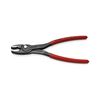 Markolófogó d4..22mm  csőhöz/kulcsnyíláshoz piros 22mm-max. átfogás 5-poz. 200mm TwinGrip KNIPEX - 8201200