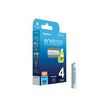 Mikro akkumulátor NiMH (4db) 1.2V 800mAh nikkel-fém-hidrid HR03 Micro(AAA/R03) eneloop Panasonic - BK-4MCDE/4BE