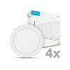 LED panel kerek álmennyezetbe süllyesztett 1x 24W 220-240V AC 2640lm 4000K IP20 P-series Modee /P4 pack/ - ML-LPRB4000K24WPN