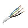 Műanyagköpenyű kábel H05VV-F 4x 1.5mm2 hajlékony 300V/U0 500V fehér H05VV-F (MT) 100m KÁBELgyártó - MT4X1,5.