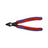 Elektronikai oldalcsípő fogó 62HRC max.d1,2/0,6mm nyitórugós piros-kék normál Super Knips KNIPEX - 7881125